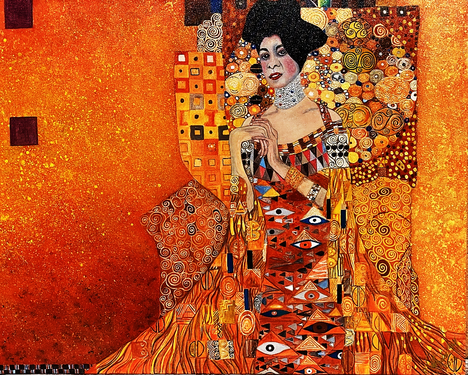 Lola por Adele Reproducción de La dama de oro de Gustav Klimt