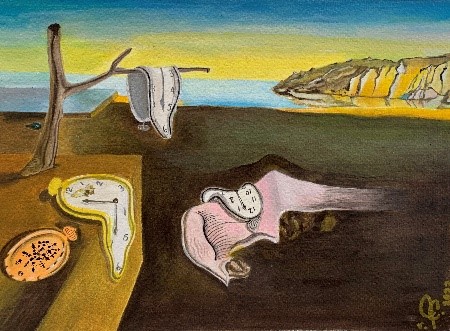 La persistencia de la memoria de Salvador Dali